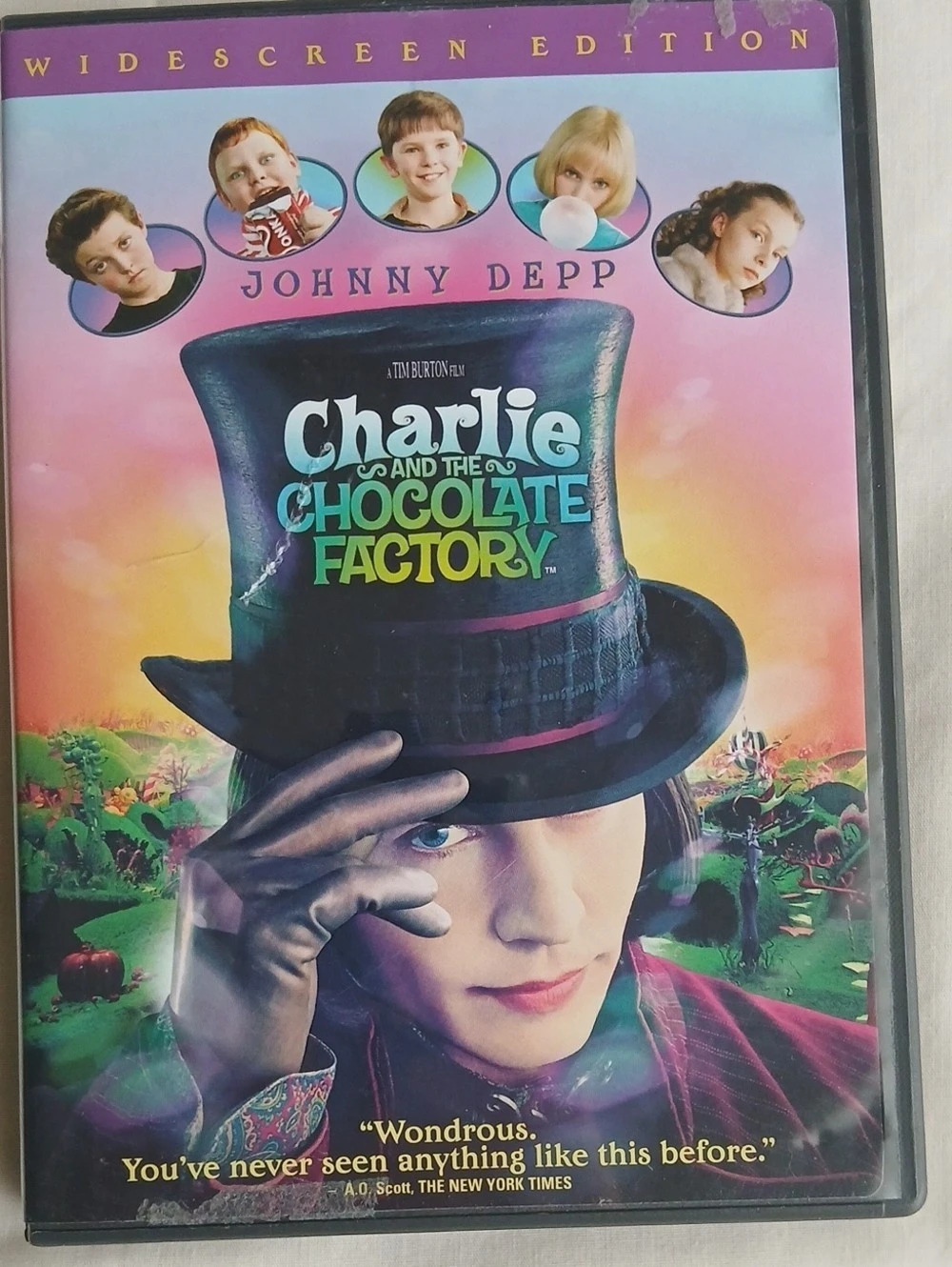 Warner Home Video Charlie and the Chocolate Factory Widescreen Edition DVD